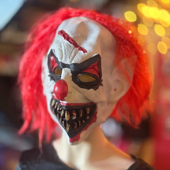 🎪 Carver the Killer Clown Costume (Adult Medium) - Picture 2 of 16